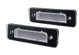 Number plate lights